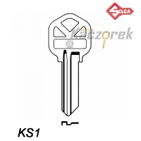 Silca 072 - klucz surowy - KS1